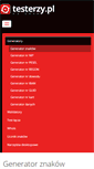 Mobile Screenshot of narzedzia.testerzy.pl